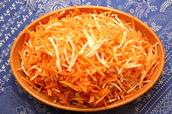 Miešaný šalát (mrkva, zeler)